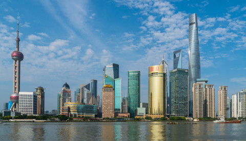 Skyline von Shanghai