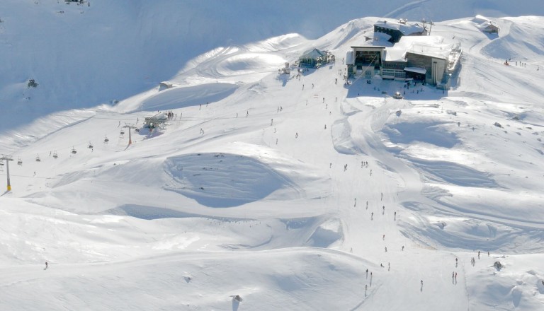 Skifahrer Nebelhorn