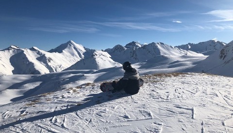 Snowboarden in Ischgl