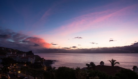 Sonnenuntergang auf Madeira