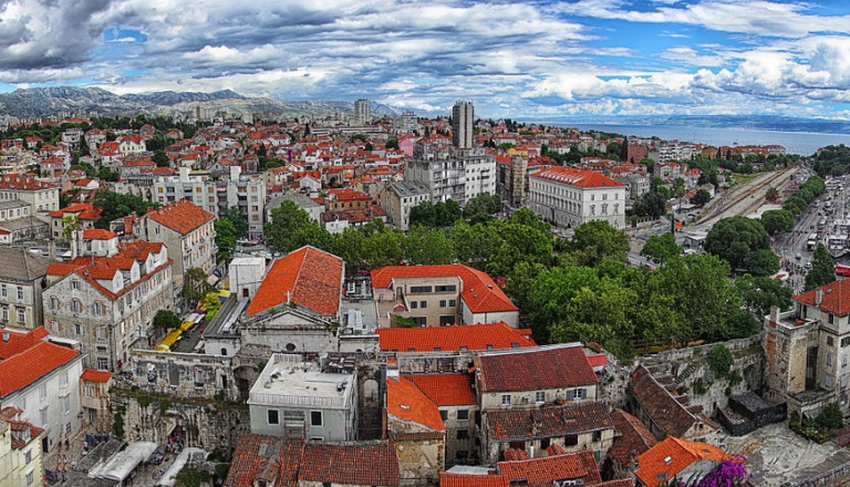 Die schöne Altstadt von Split