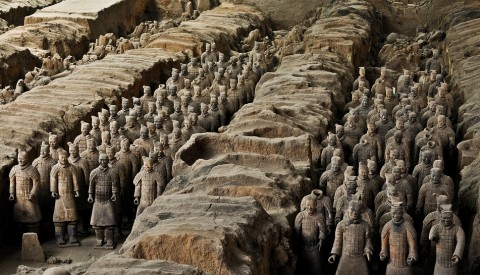 China Mausoleum Qin Shihuangdis