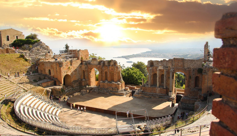 Taormina Theater, Sizilien