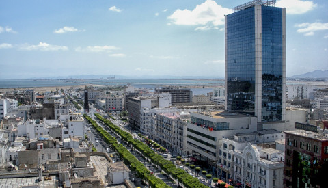 Tunis, die größte Stadt Tunesiens