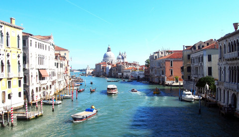 Kanal in Venedig