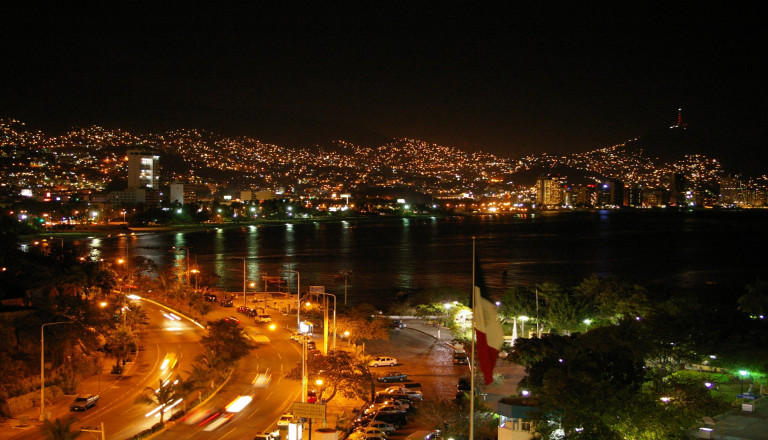 Die Altstadt von Acapulco