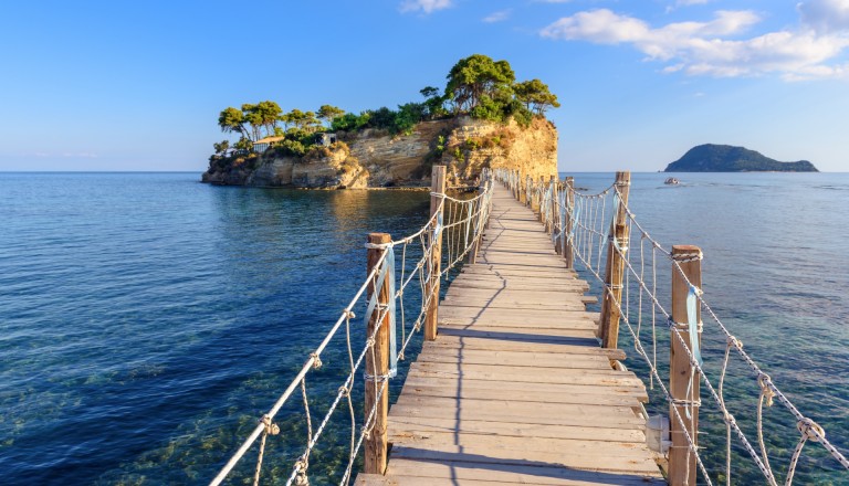 Agios Sostis am Laganas Strand.