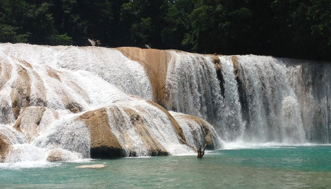 Die Wasserfälle von Agua Azul