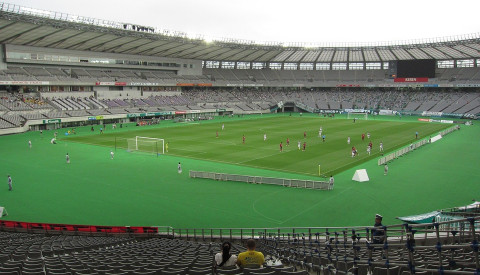 Das Ajinomoto Stadion in Tokio.