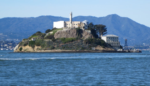 Sehenswürdigkeit San Franciscos Alcatraz The Rock