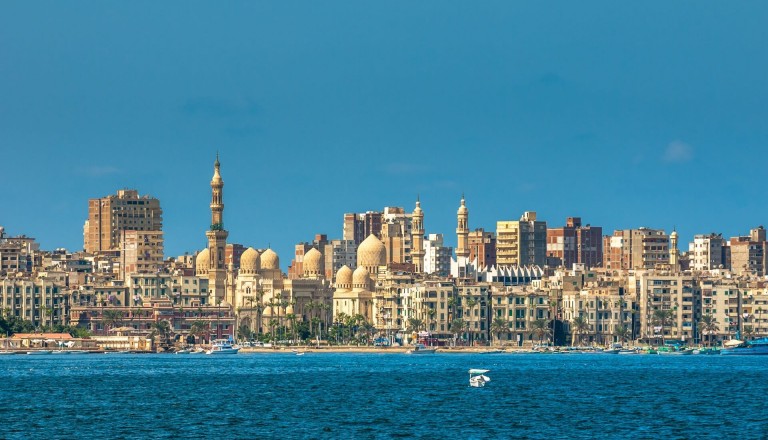 Weltwunder Leuchtturm Alexandria Pharos