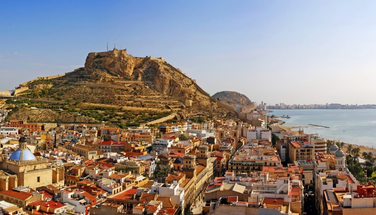 Castillo Santa Barbara, Alicante.