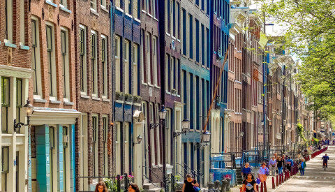 Stadtteil Jordaan von Amsterdam