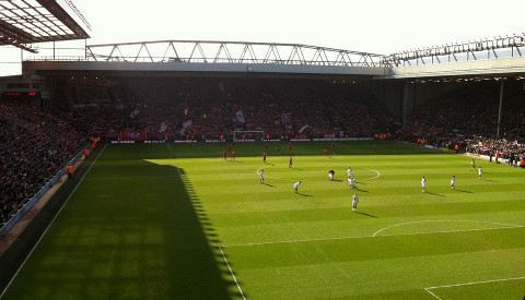 Anfield in Liverpool