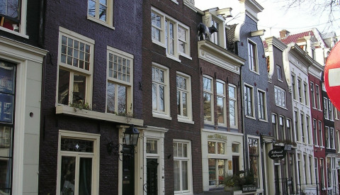 Das Anne-Frank-Museum in Amsterdam.