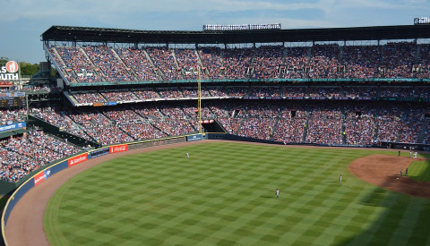 Das Baseballstadion der Atlanta Braves.