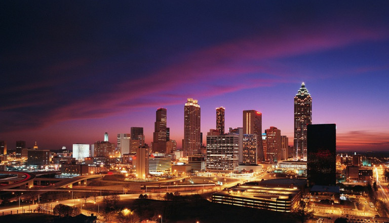 Atlanta - Die Metropole des Südstaats Georgia.