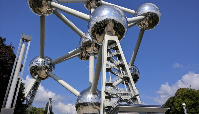 Das Atomium in Brüssel