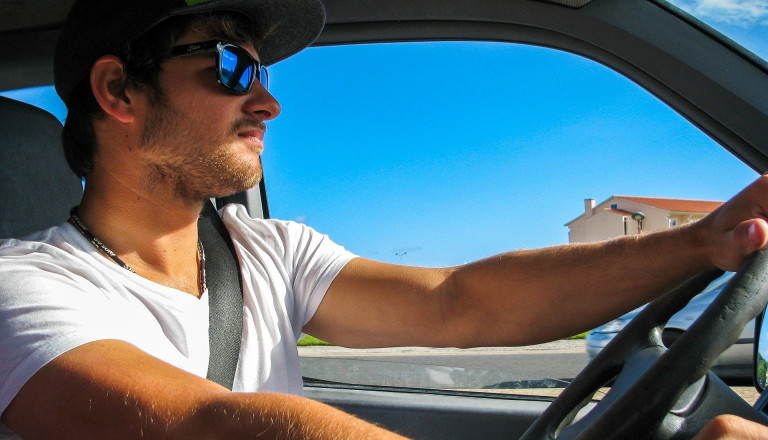Autofahrer Sonnenbrille