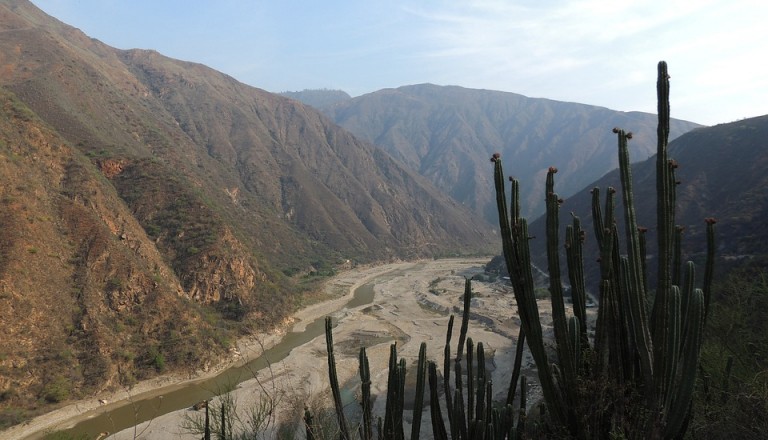 Bei Chicamocha finden Sie das Dorf Barichara.