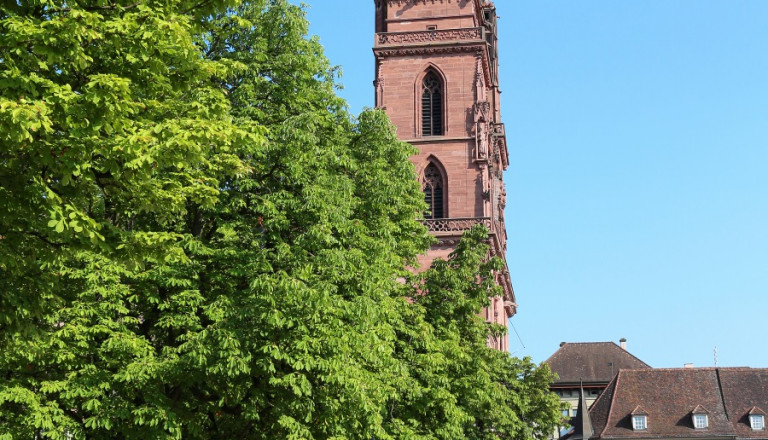 Münster und Münsterplatz in Basel