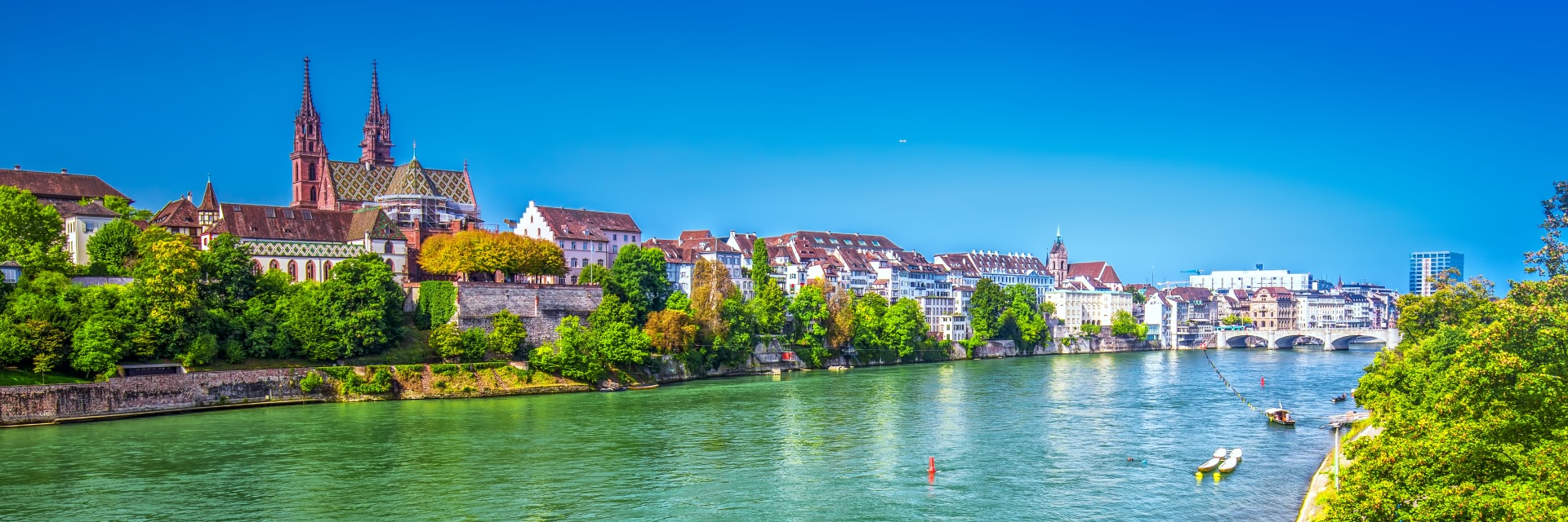 Basel Schweiz Stadtansicht Reisen