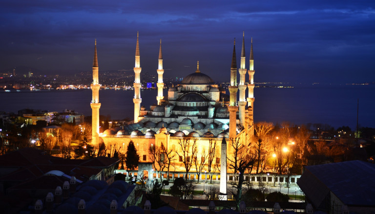 Die Blaue Moschee in Istanbul