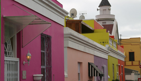 Der Stadtteil Bo Kaap von Kapstadt