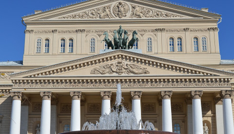 Das Bolschoi Theater in Moskau