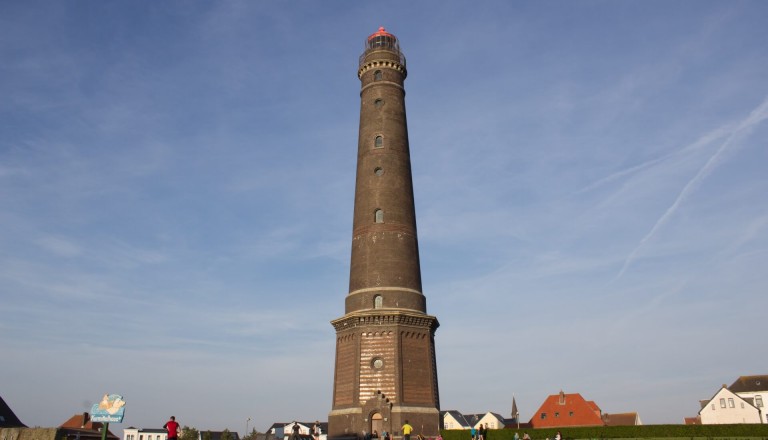 Borkums neuer Leuchtturm.