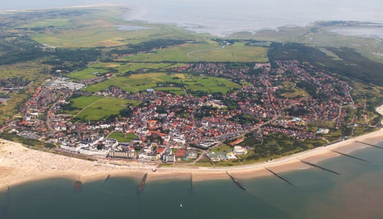 Borkum von oben Reisen