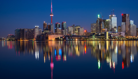 Toronto Skyline CNTower