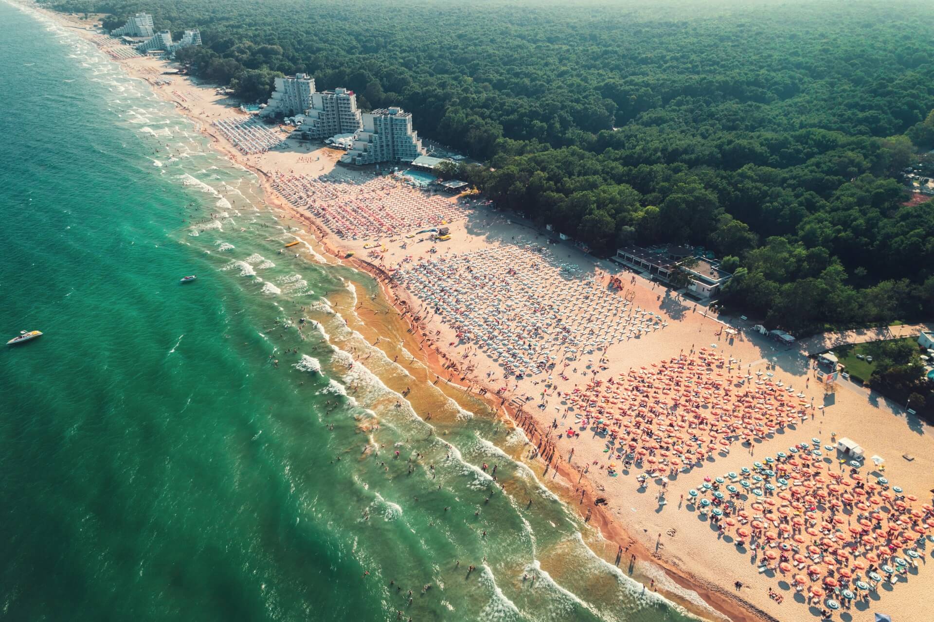 Bulgarien Drohne Strand