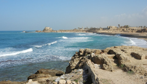 Caesarea Maritima in Israel
