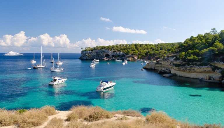 Bucht von Cala Portals