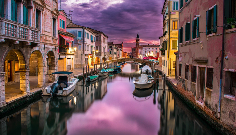 Kanal in Venedig