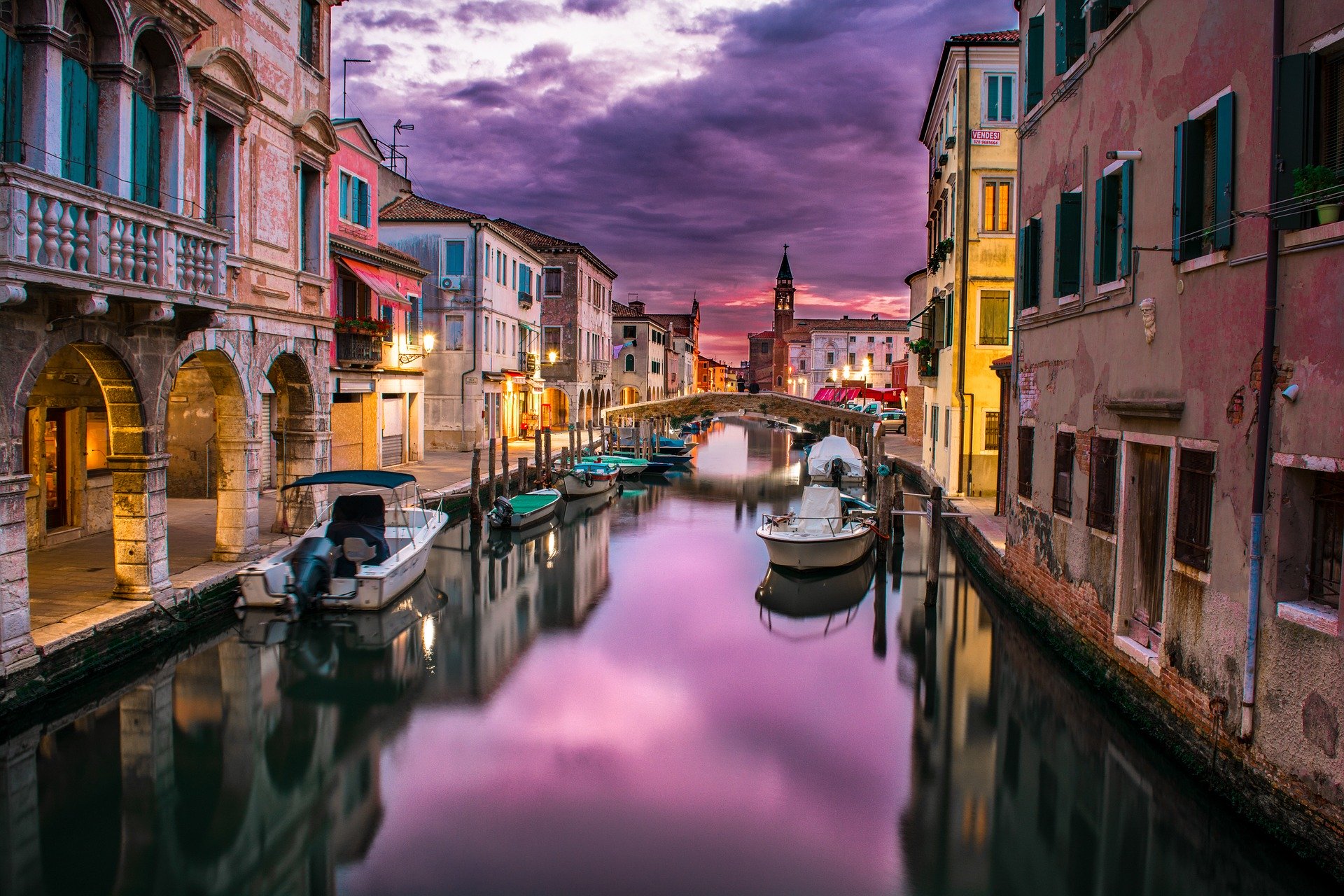 Kanal in Venedig