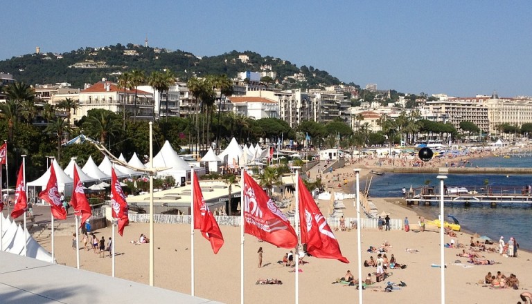 Cannes während der Filmfestspiele.