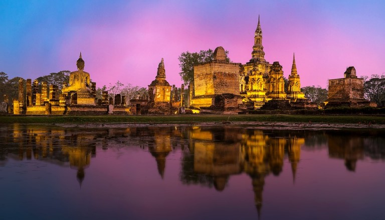 Chiang Mai Stadt in Thailand