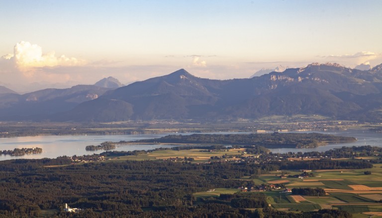 Die wunderschöne Region des Chiemsees.