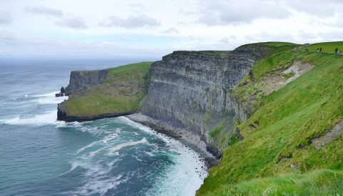 Die Cliffs of Mother in Irland