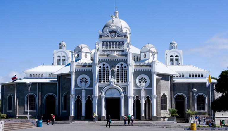 Die Basilica de Nuestra Señora de los Ángeles in Cartago. Costa Rica.