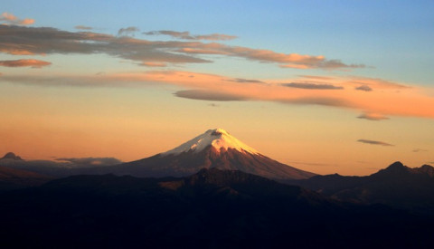 Der Cotopaxi Nationalpark in Ecuador.