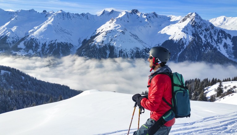 Skireisen nach Davos. Skiurlaub.