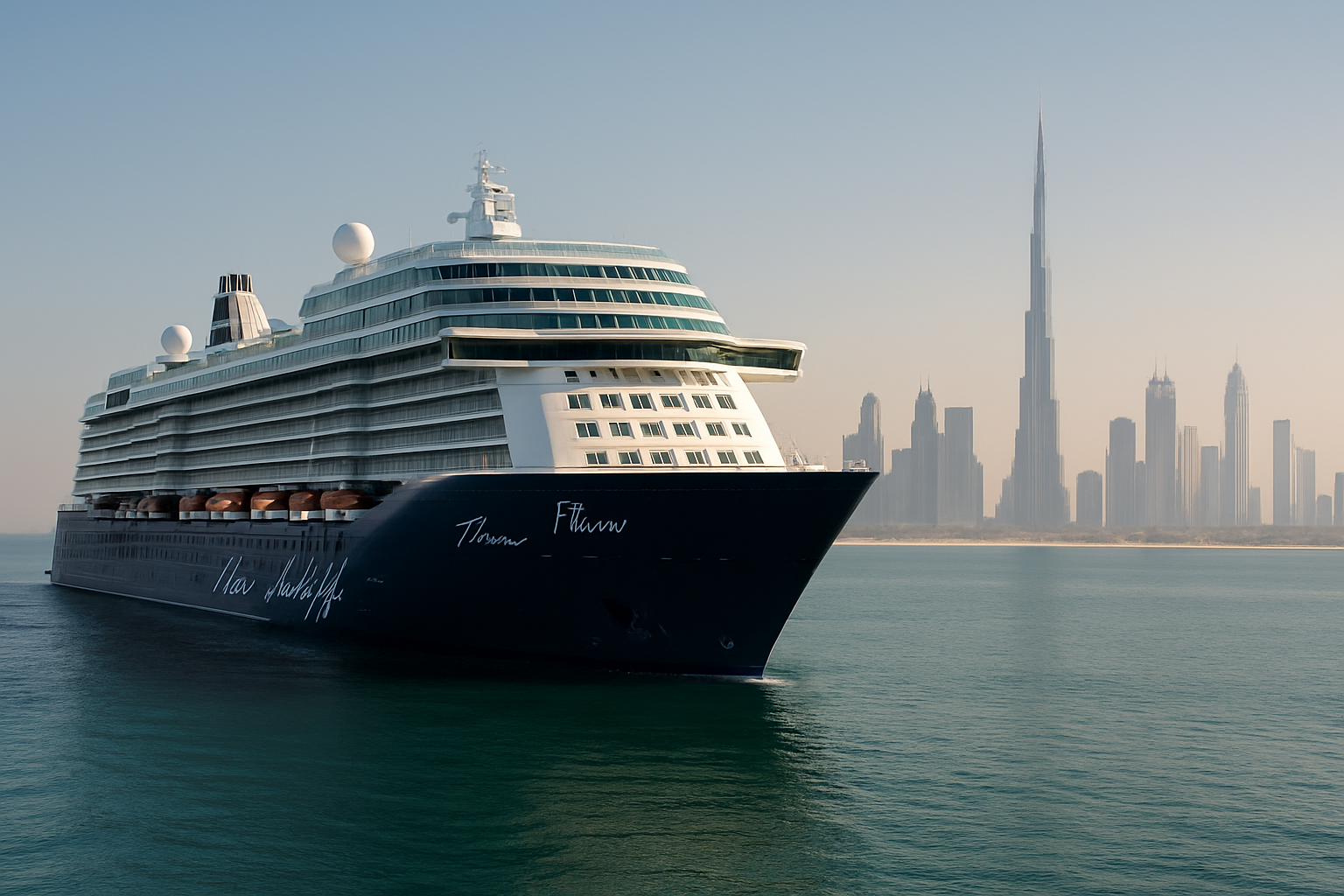 Mein Schiff Flow im Arabischen Golf: TUI Cruises' Wellness-Neubau feiert Dubai-Premiere ab November 2026