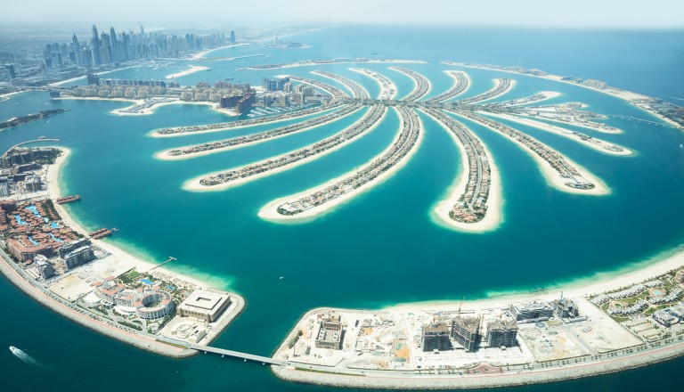 Palm Islands Dubai.