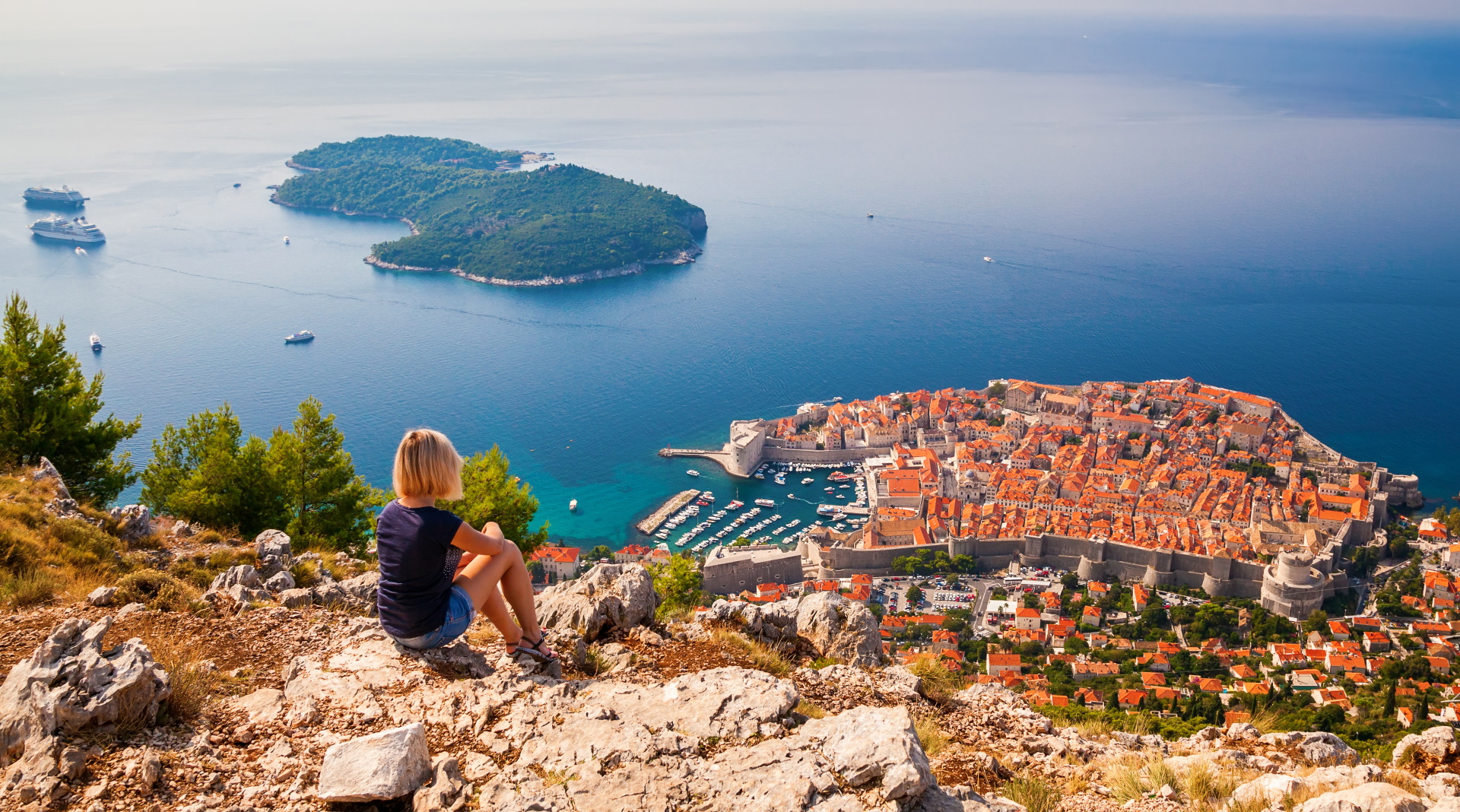 Blick auf Dubrovnik