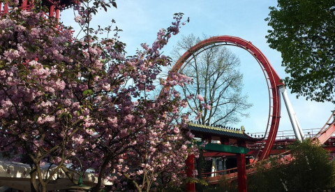 Der Vergnügungspark Tivoli in Kopenhagen.