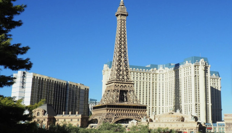 Der Eiffelturm n Las Vegas, États-Unis