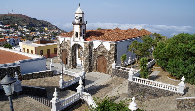 Die Inselhauptstadt von El Hierro Valverde.